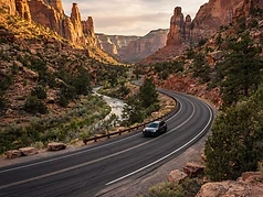 Canyon roads that chip windshields daily
