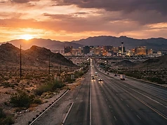 Desert highways from the Strip to the suburbs
