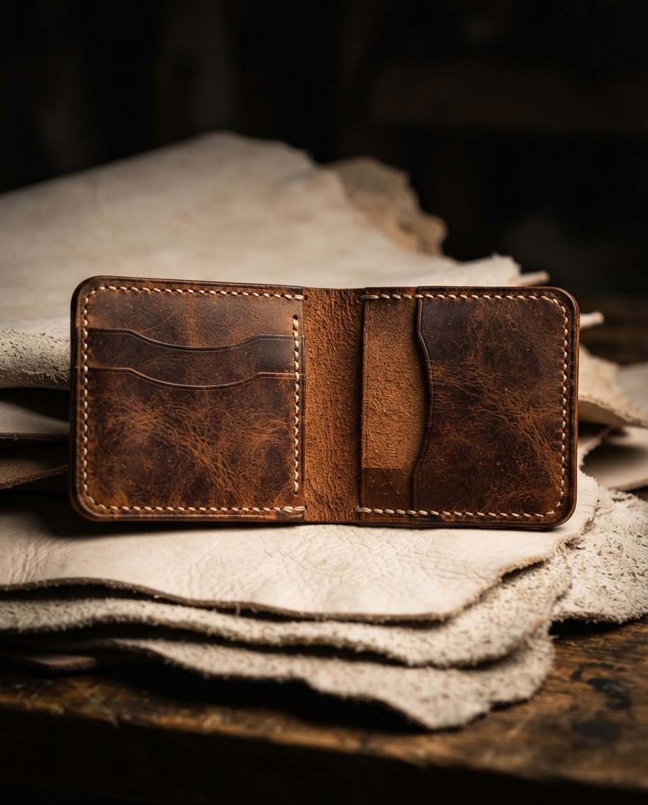 Leather wallets