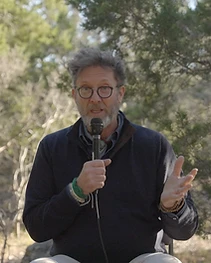 Rick speaking at a retreat