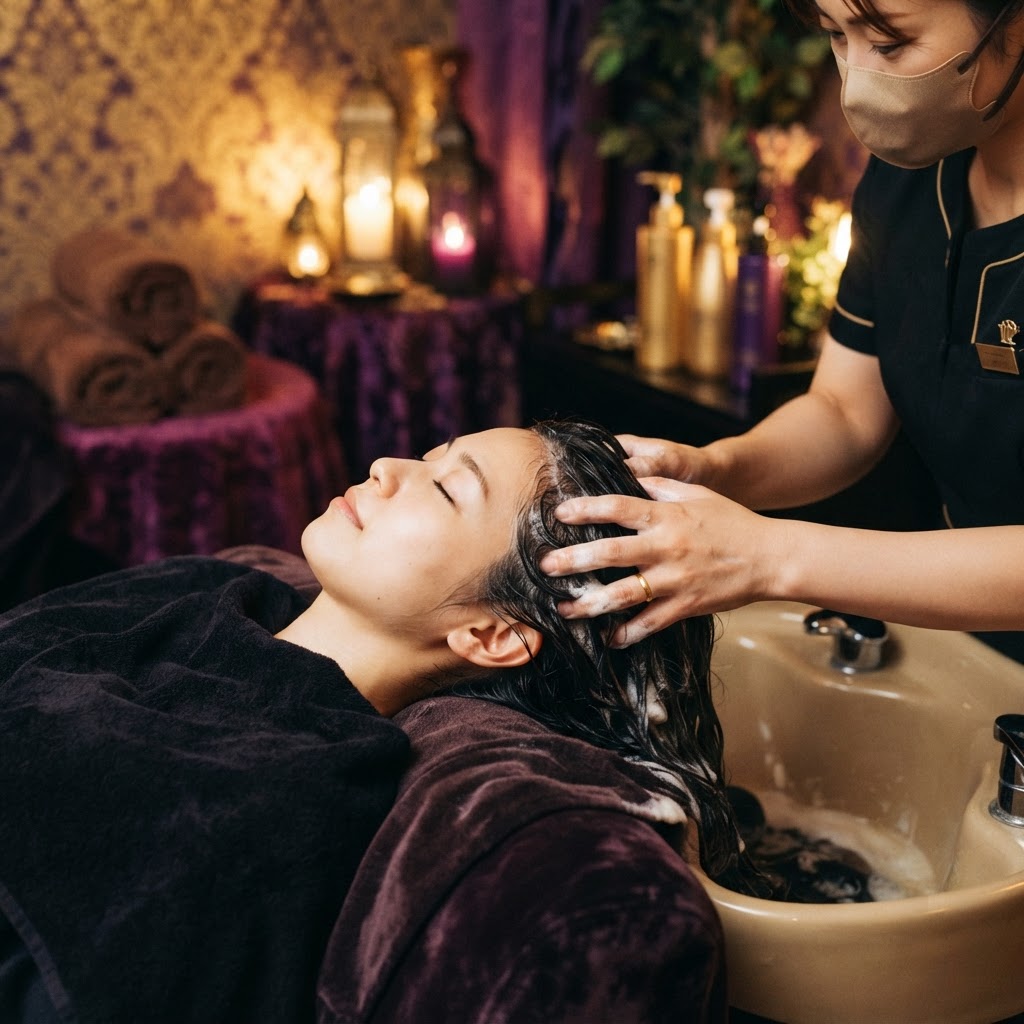 Unique Head spa (60 mins) at Unique Brows Winston-Salem
