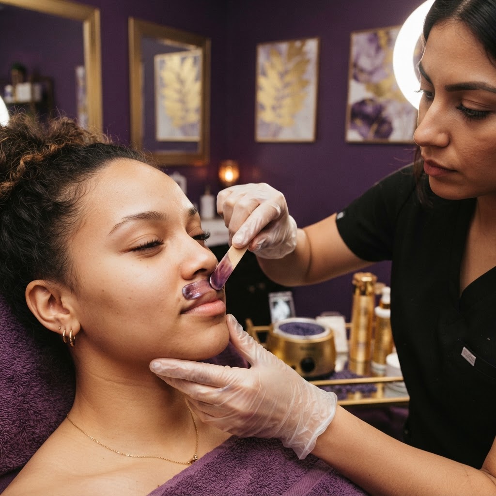 Upperlip wax at Unique Brows Winston-Salem