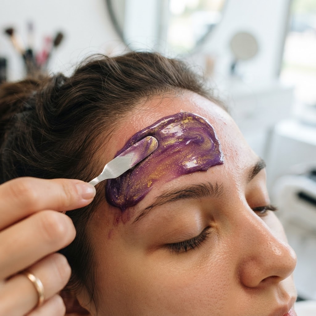 Forhead Waxing at Unique Brows Winston-Salem