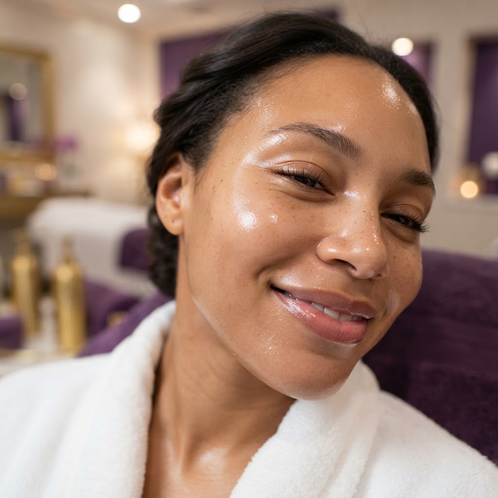 Hydra Facial Result at Unique Brows