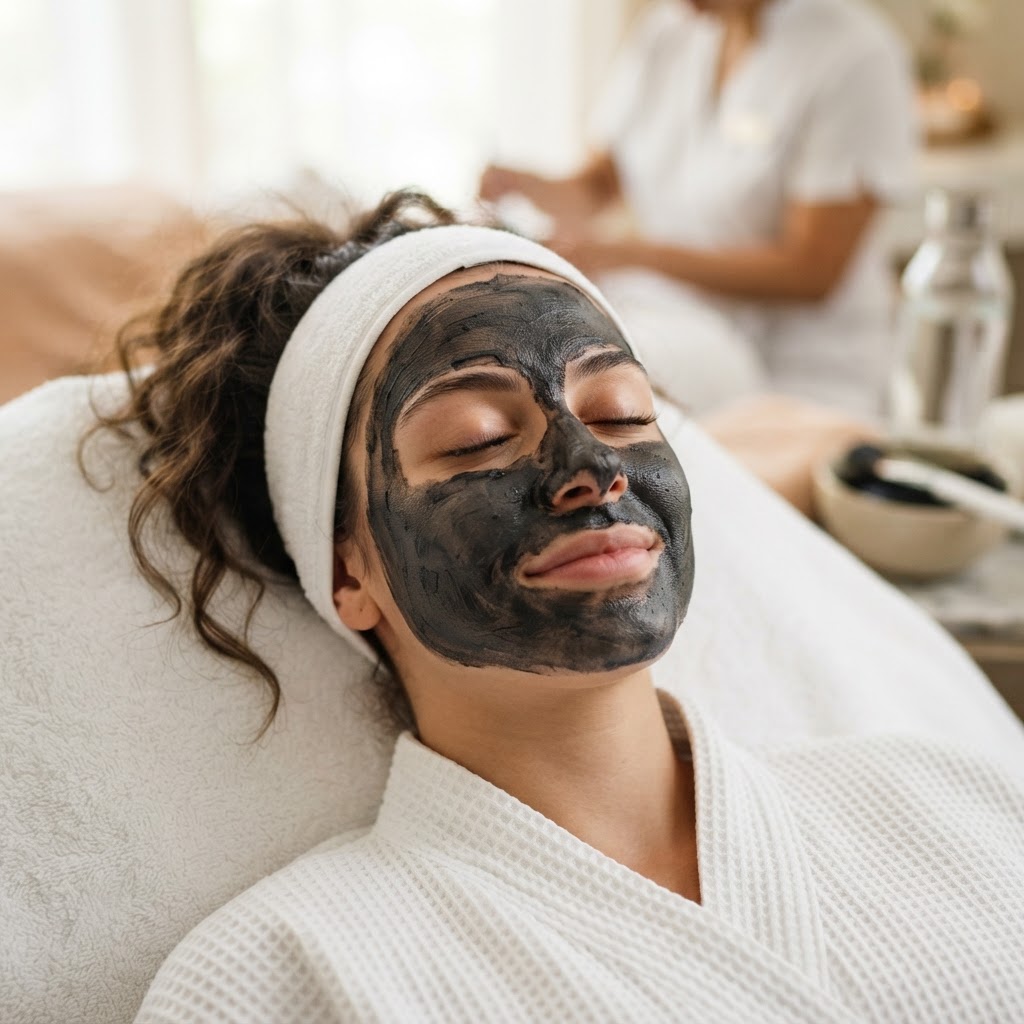 Acne Charcoal facial at Unique Brows Winston-Salem