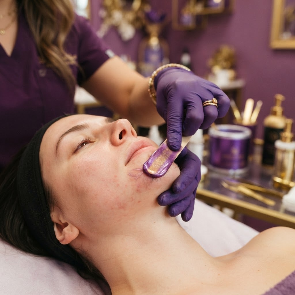 Chin waxing at Unique Brows Winston-Salem