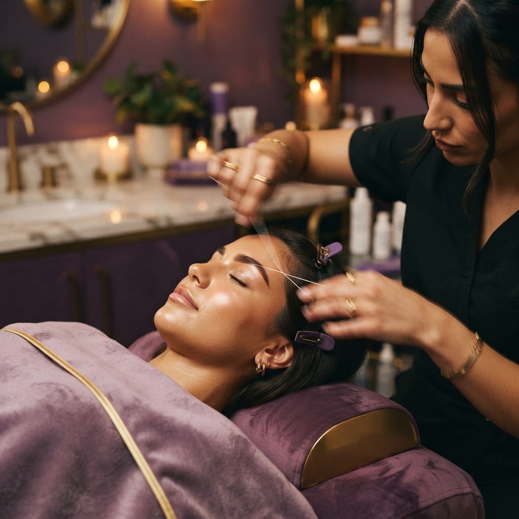 Brow Threading Reel at Unique Brows