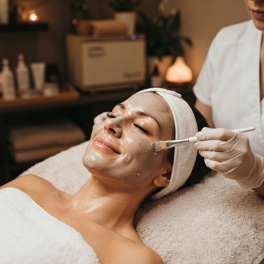 Diamond facial at Unique Brows Winston-Salem