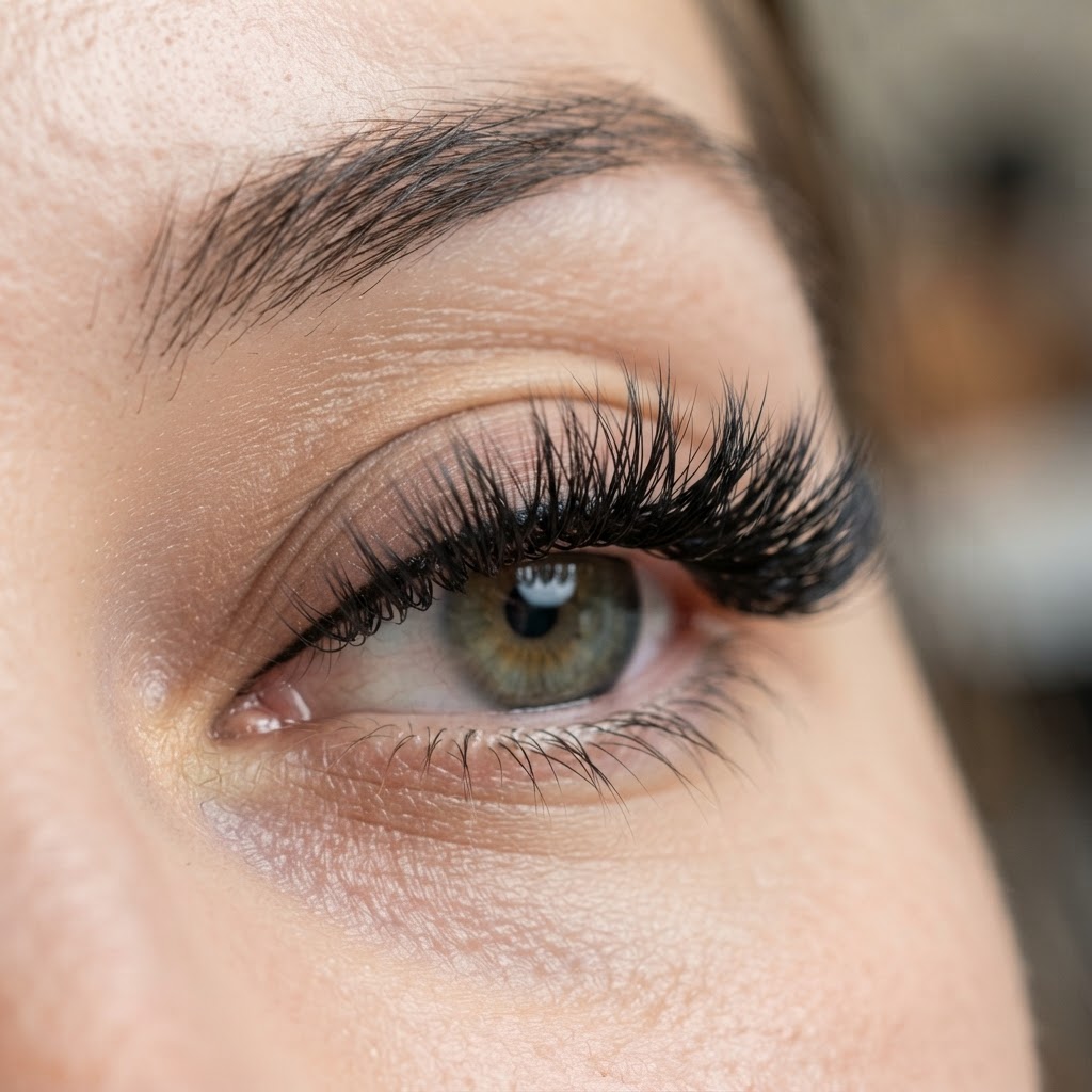 Eyelash extension 2D/4D Hybrid full set 3