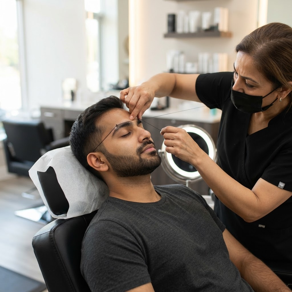 Eyebrow Threading (Male) 2