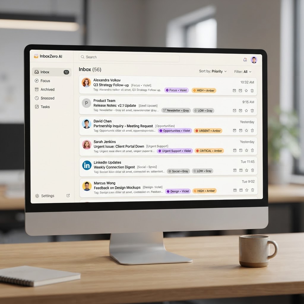InboxZero AI — auto-triage your inbox