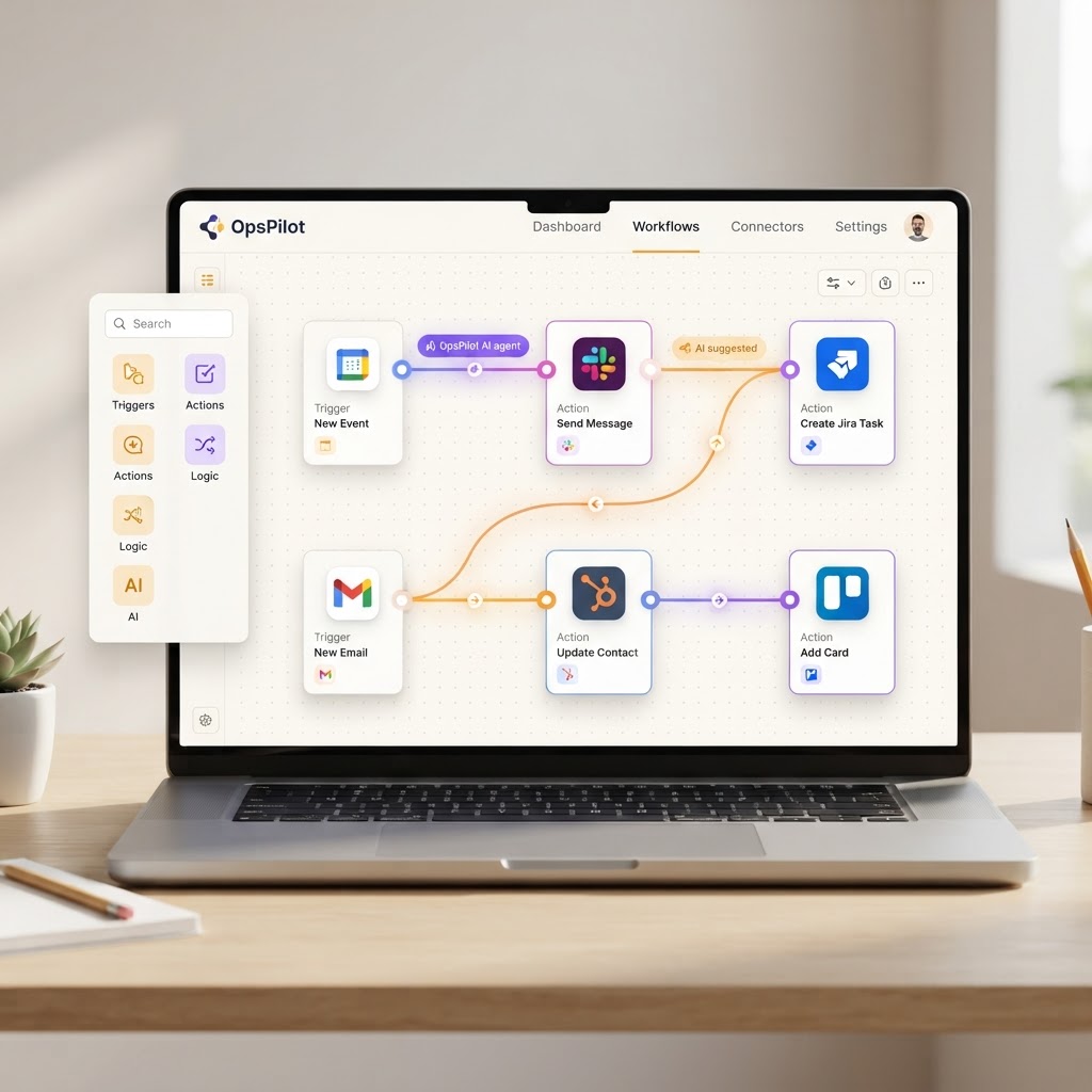 OpsPilot — AI workflow automation agent