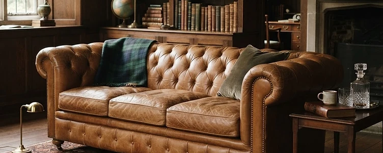 Leather fabric