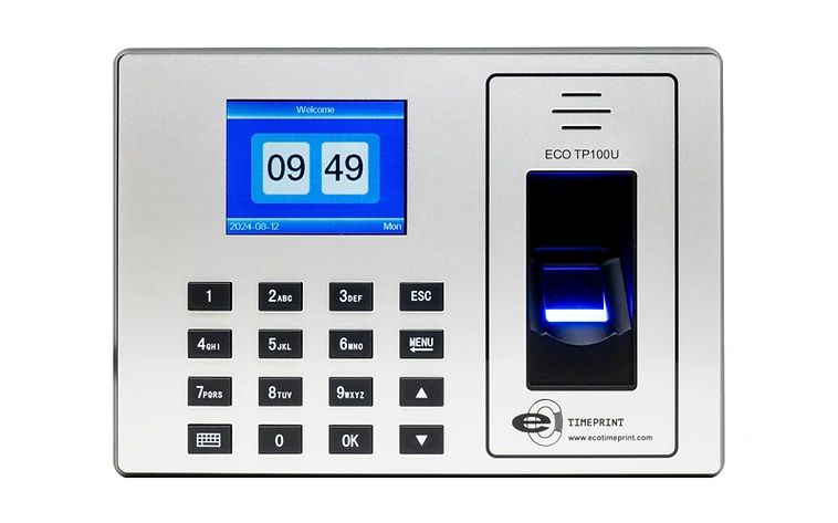 EcoTime TP100U Fingerprint Time Attendance Terminal