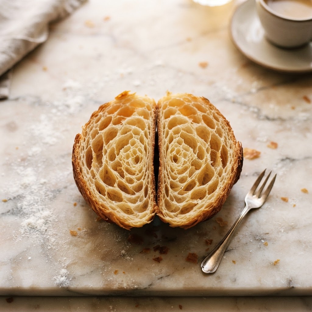 The Art and Science of Lamination: Mastering the Perfect Croissant at Patisserie by Raf