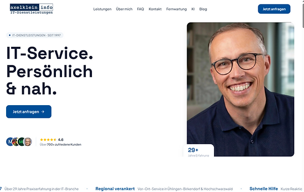 Website-Einblick 1