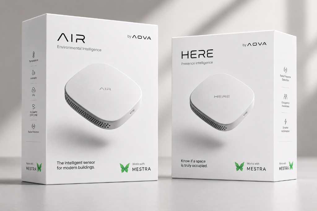 HERE sensor packaging