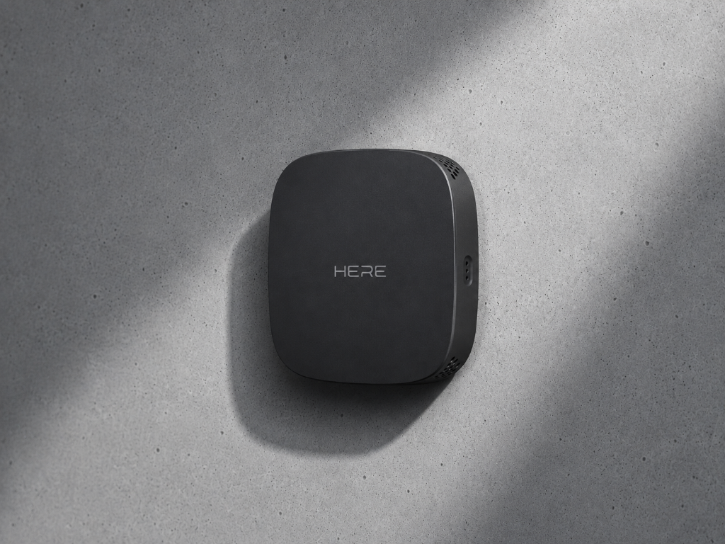 HERE presence sensor floating render