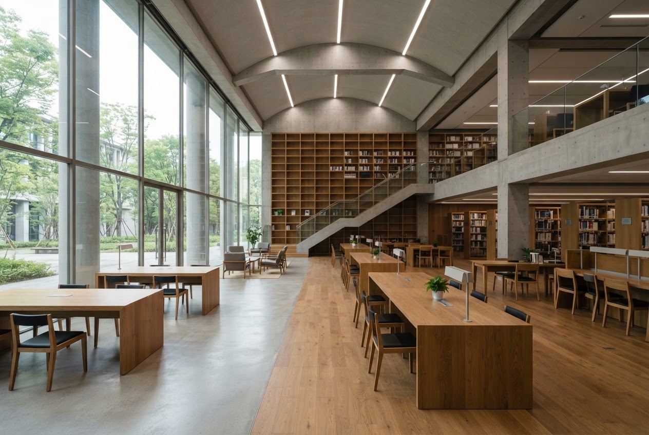Education architectural interior