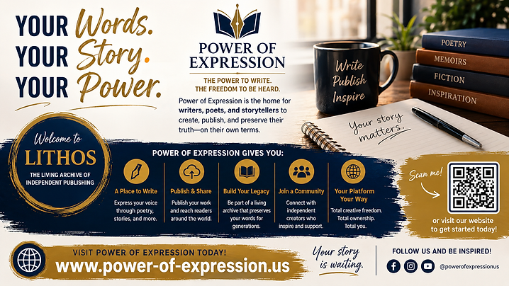 Power of Expression — Your Words. Your Story. Your Power.