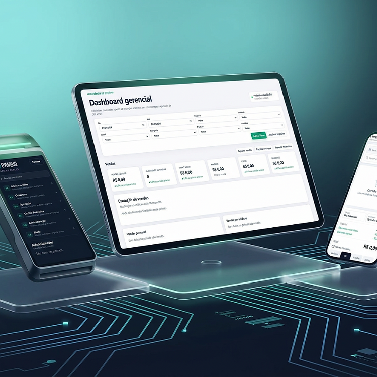 Dashboard da plataforma Sistuno
