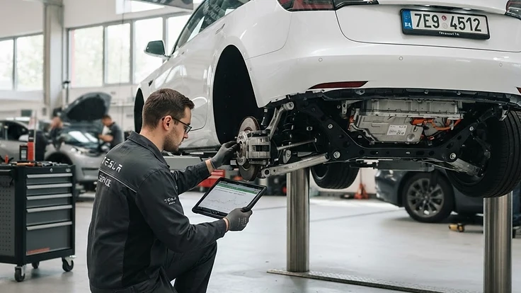 Ojetá Tesla Model 3: Analýza degradace baterie a technické vady náprav