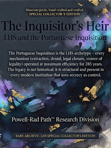 The Inquisitor's Heir: Practitioner's Special Edition — Institutional Deceit Analysis