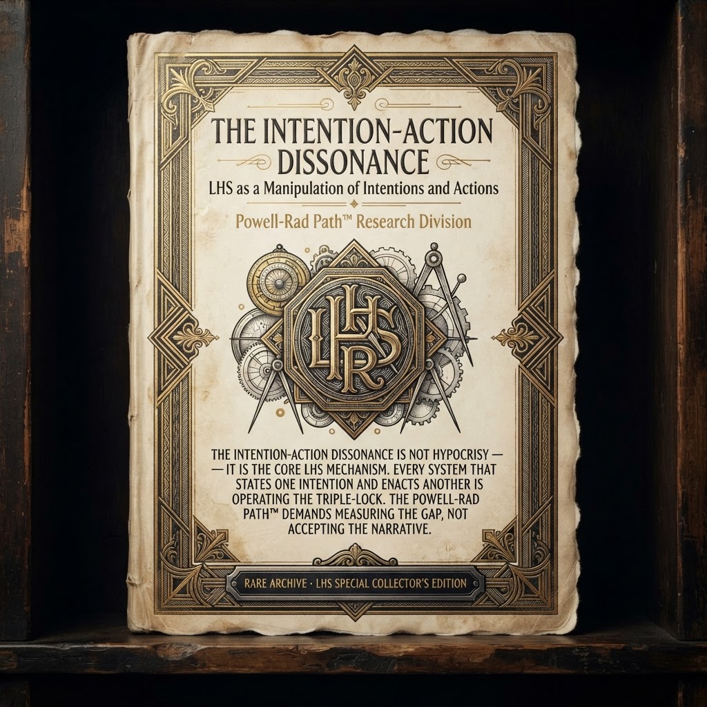 The Intention-Action Dissonance: Practitioner's Special Edition — LHS Diagnostic Toolkit