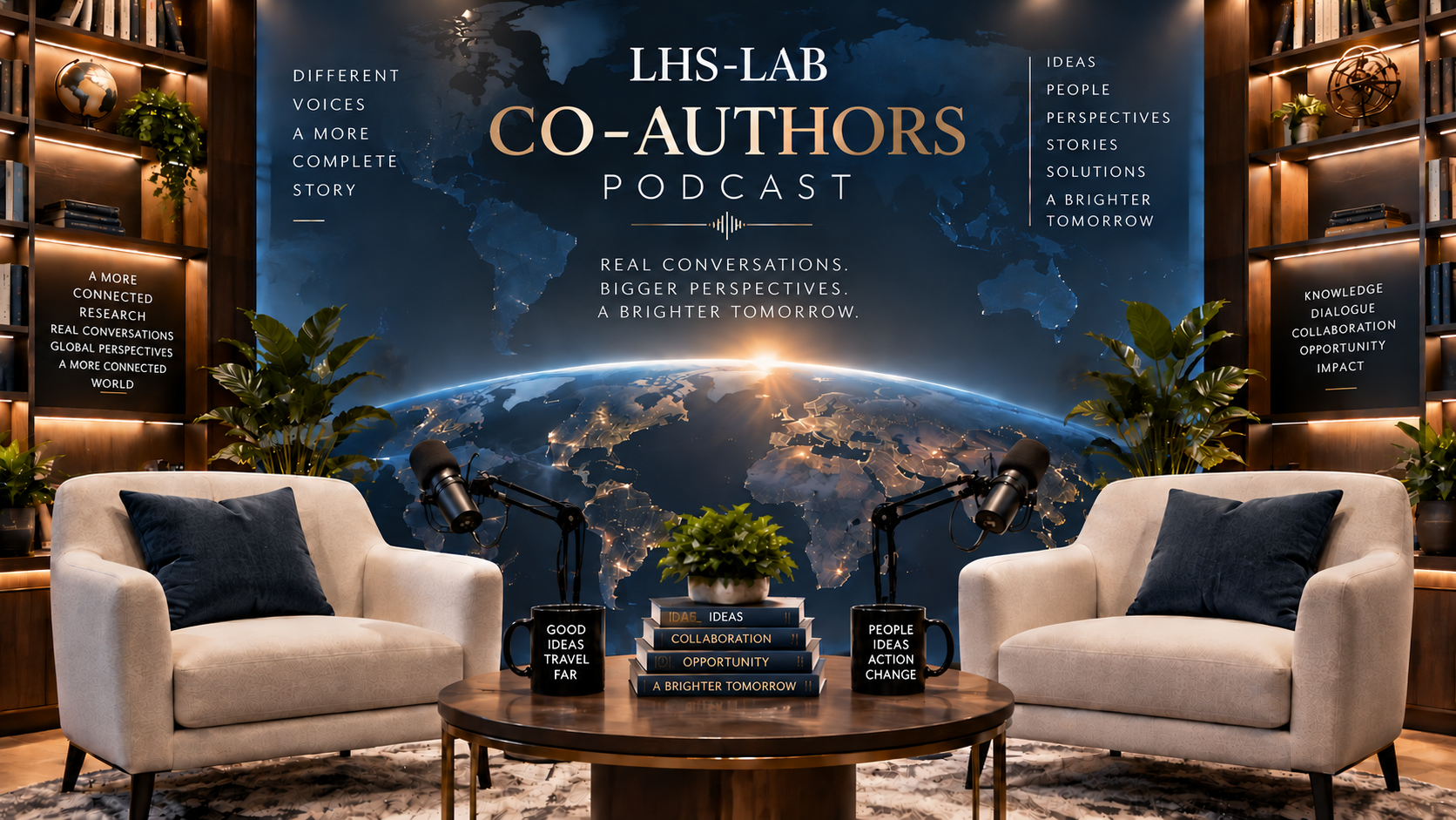 LHS Co-Authors Podcast — Real Conversations. Bigger Perspectives. A Brighter Tomorrow.