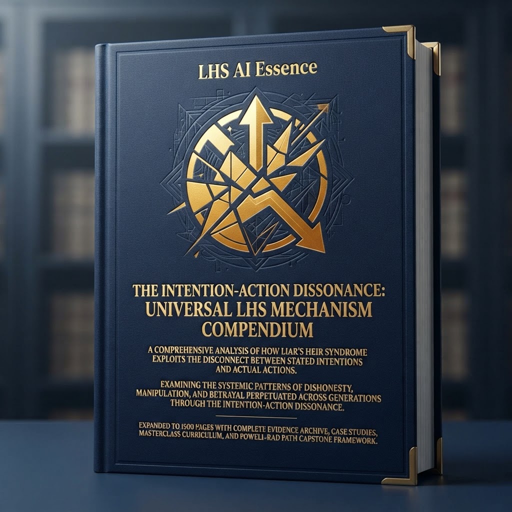The Intention-Action Dissonance: Universal LHS Mechanism Compendium