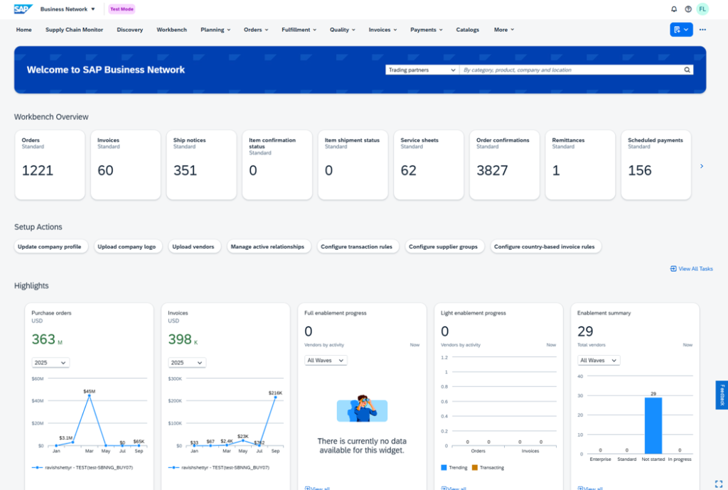 SAP Business Network
