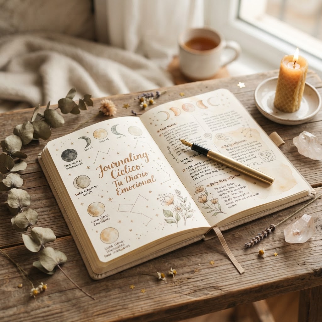 Journaling cíclico: tu diario emocional