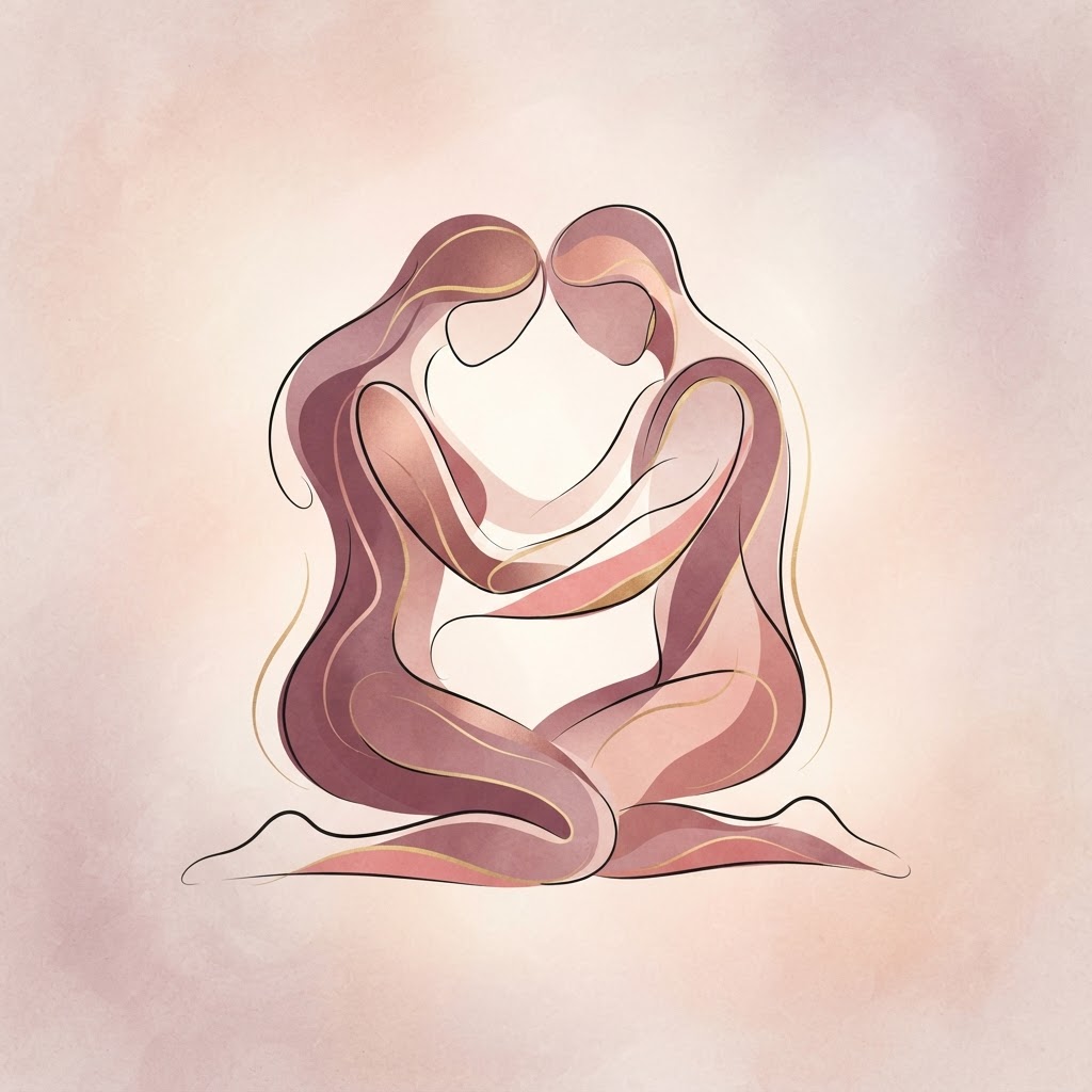 Le baiser agenouillé
