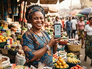 Paid to their bank or mobile wallet.