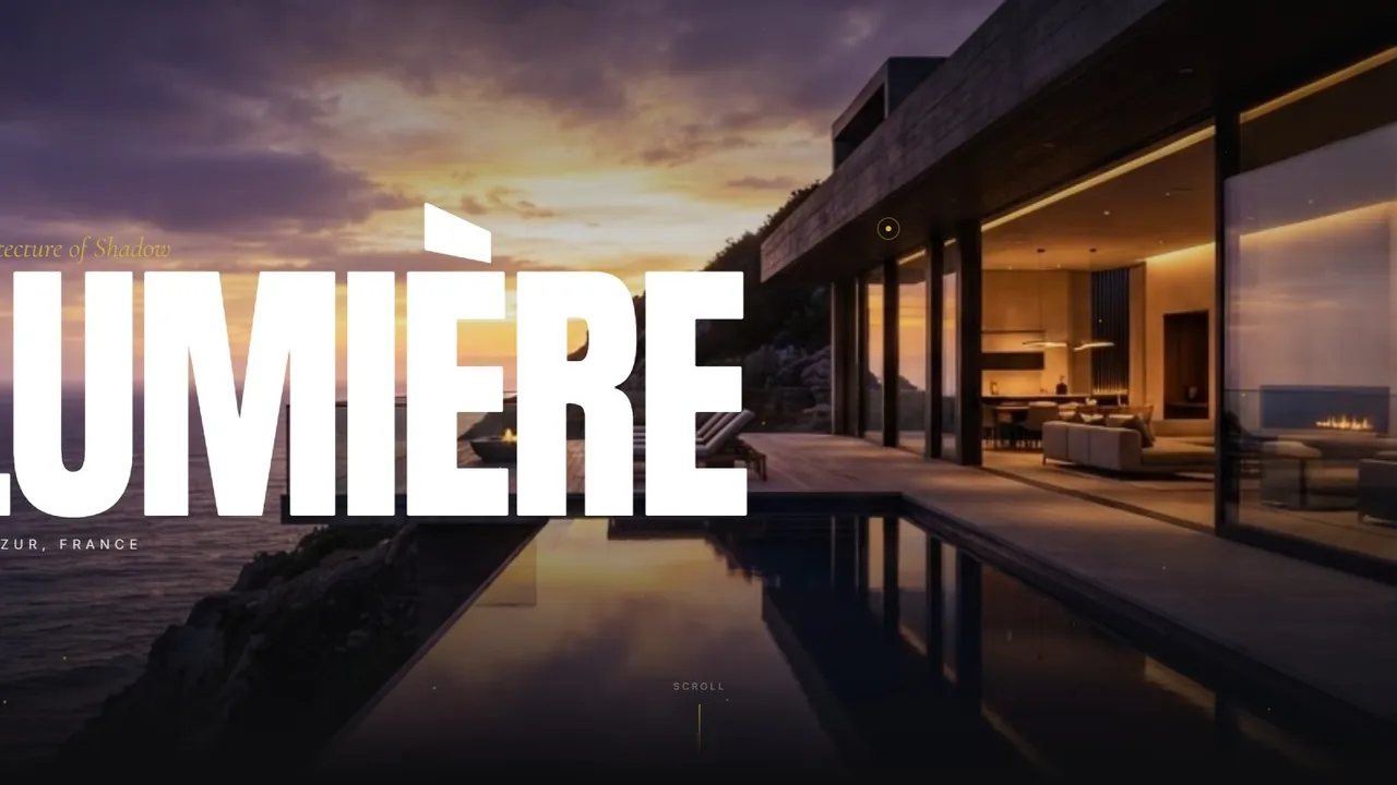Luxury Resorts  template preview