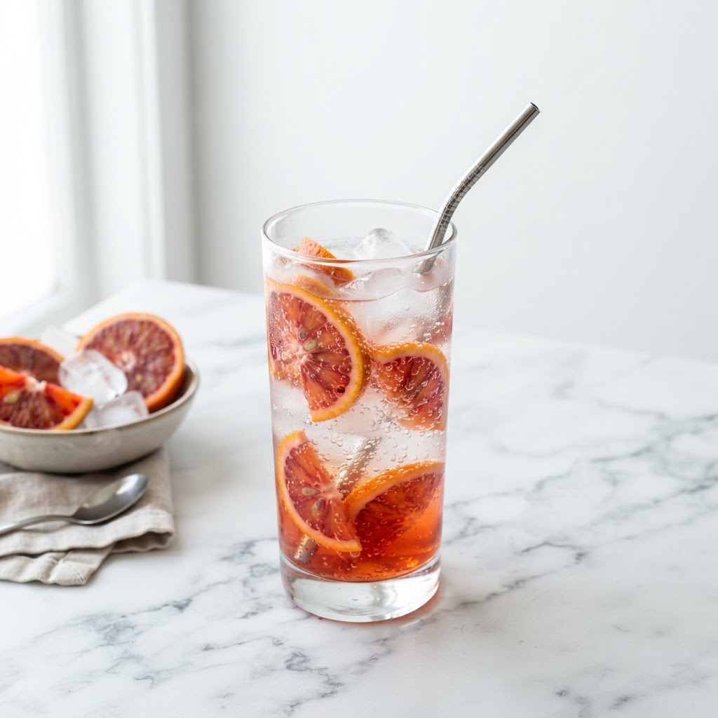 Blood Orange Sparkling Water