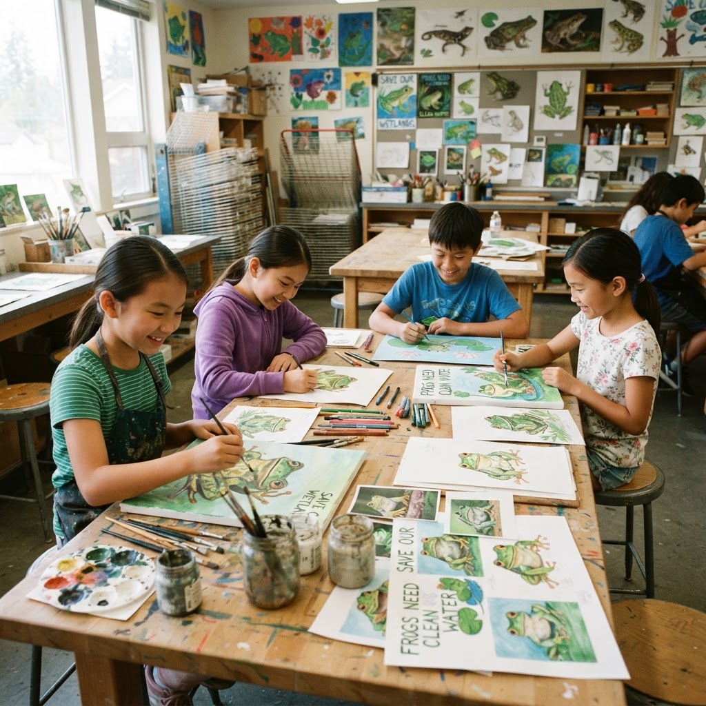 Save The Frogs Art Contest
