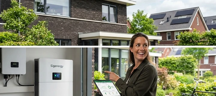 Sigenergy thuisbatterij in Apeldoorn: Jouw accu voor zonnepanelen