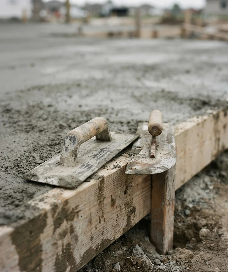 Concrete finishing tools