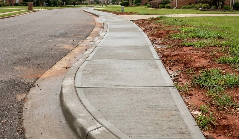 Sidewalks + Curb & Gutter