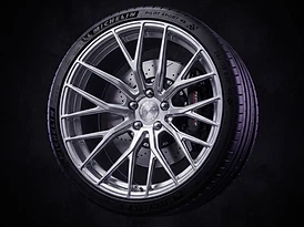 Refurbished alloy wheel