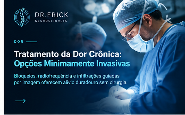 Tratamento da Dor Crônica: Opções Minimamente Invasivas