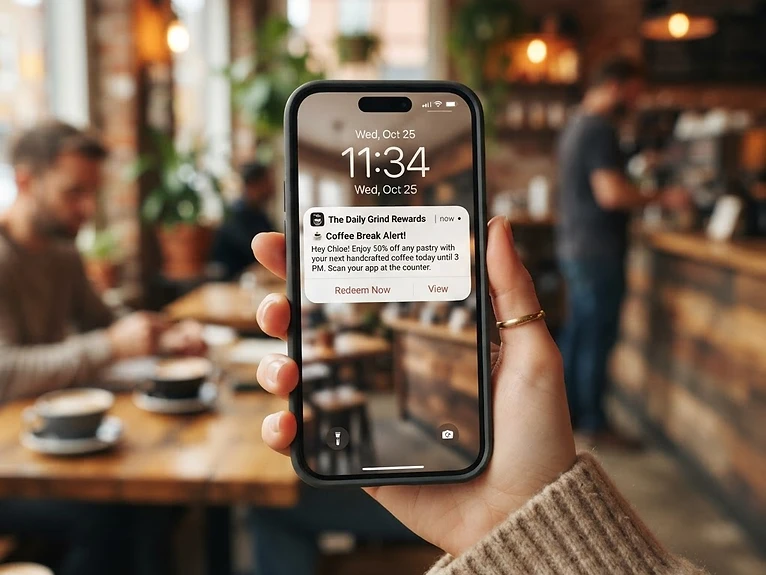 Stay present with your customers.