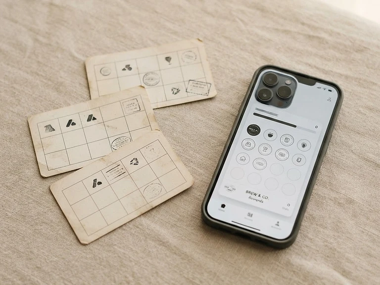 Paper stamp cards that get lost or are forgotten
