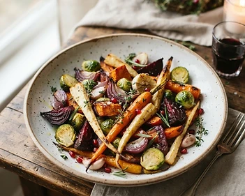 Holiday Roasted Root Vegetables