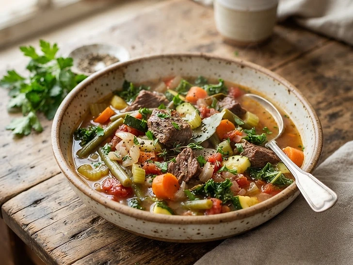 Slow Cooker Beef and Vegetable Stew