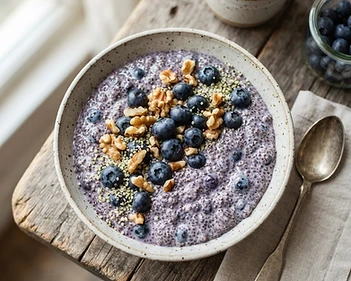 Sun-Kissed Blueberry Chia Breakfast Bowl