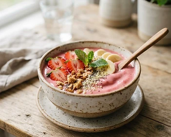 Strawberry Banana Protein Smoothie