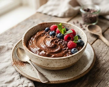 Dark Chocolate Avocado Mousse