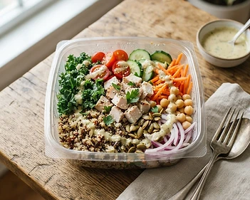 High Protein Turkey And Quinoa Bowl